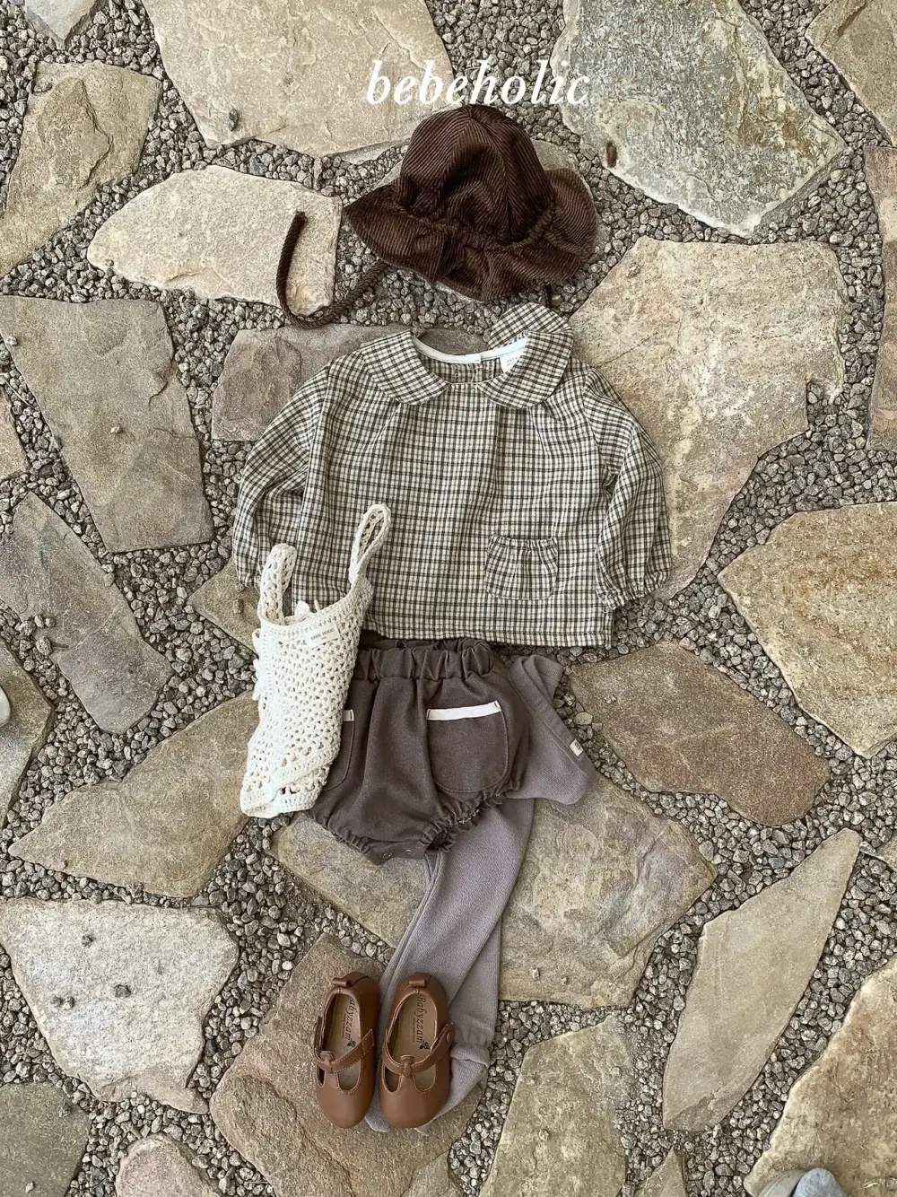 <b>｜BABY｜ Bebeholic上衣</b>Autumn 스케치블라우스 3-24M