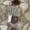 <b>｜BABY｜ Bebeholic上衣</b>Autumn 스케치블라우스 3-24M