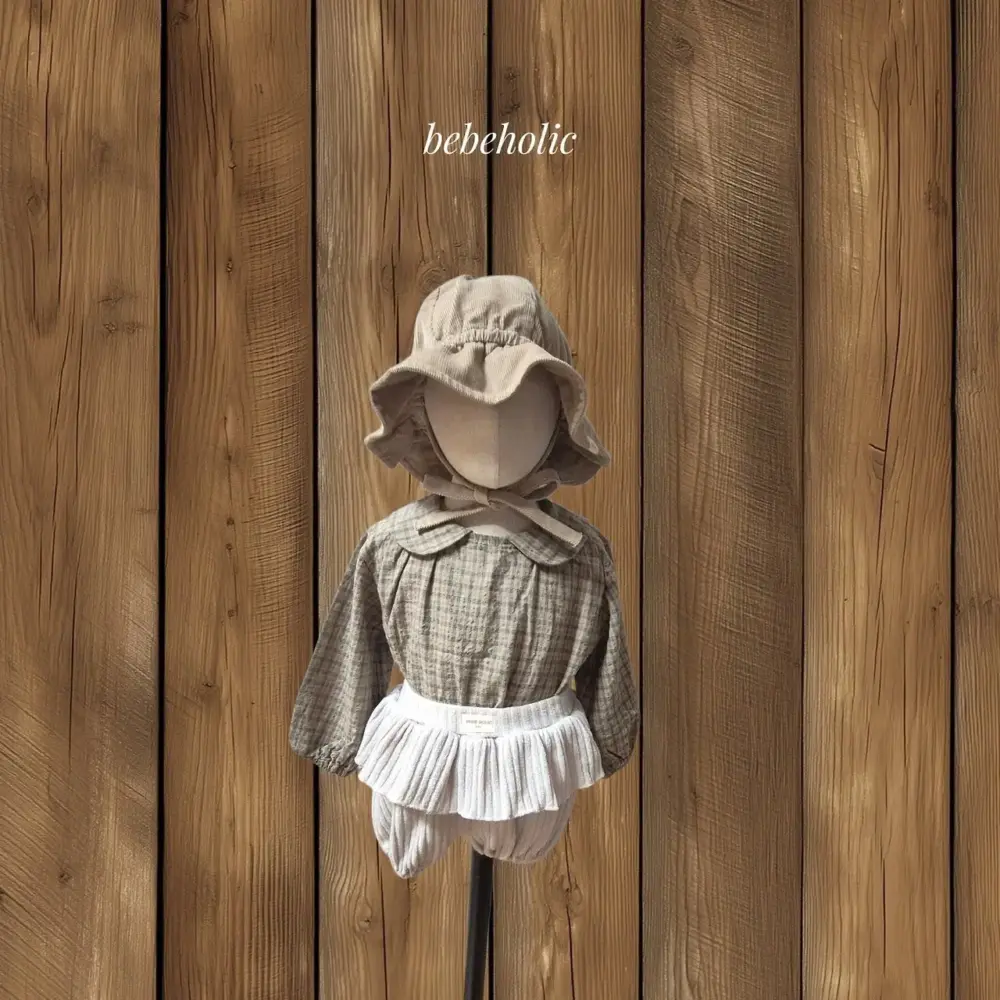 3 <b>|BABY| Bebeholic上衣</b>Autumn 더블브라우스 3-24M