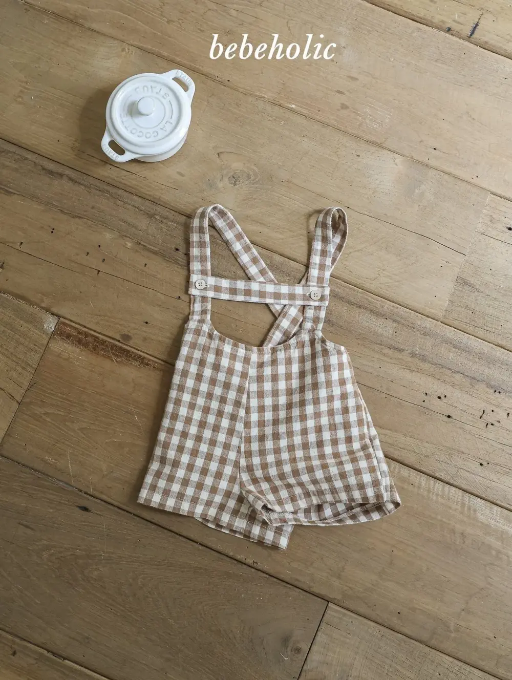 <b>｜BABY｜ Bebeholic吊帶褲</b>Autumn 아코멜빵팬츠 3-24M