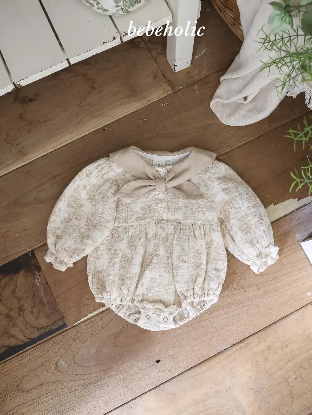<b>｜BABY｜ Bebeholic包屁衣</b>Autumn 브리케이프슈트 3-24M