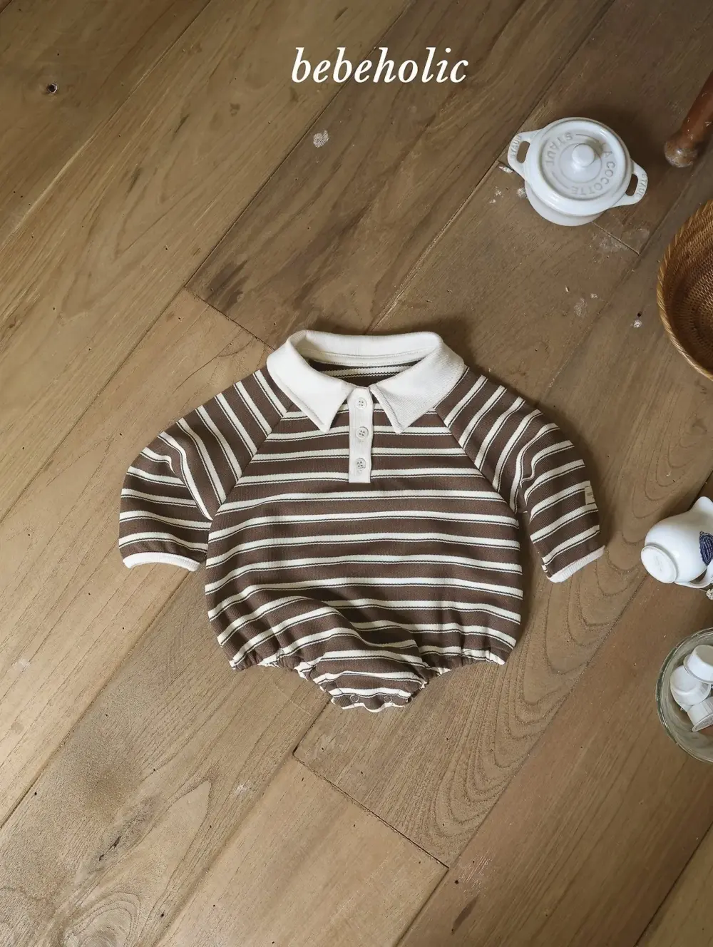 <b>｜BABY｜ Bebeholic包屁衣</b>Autumn 단가라슈트 3-24M