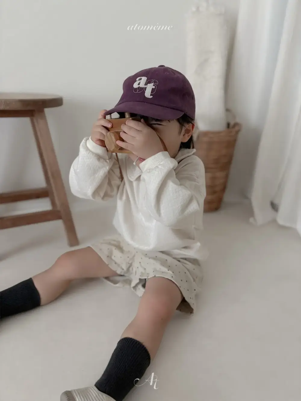3 <b>Atomeme帽子</b>Autumn AT 캡 FREE