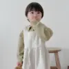 3 <b>Atomeme吊帶褲</b>Autumn 헤링본 오버롤 70-110cm