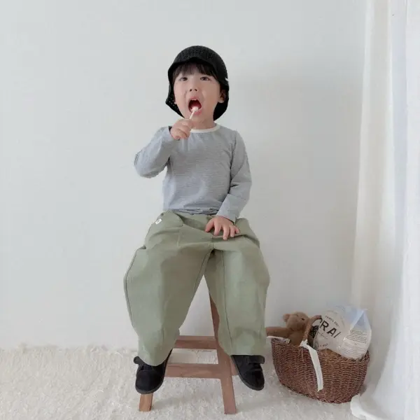3 <b>Atomeme T恤</b>Autumn 모엔 ST 티셔츠 70-110cm