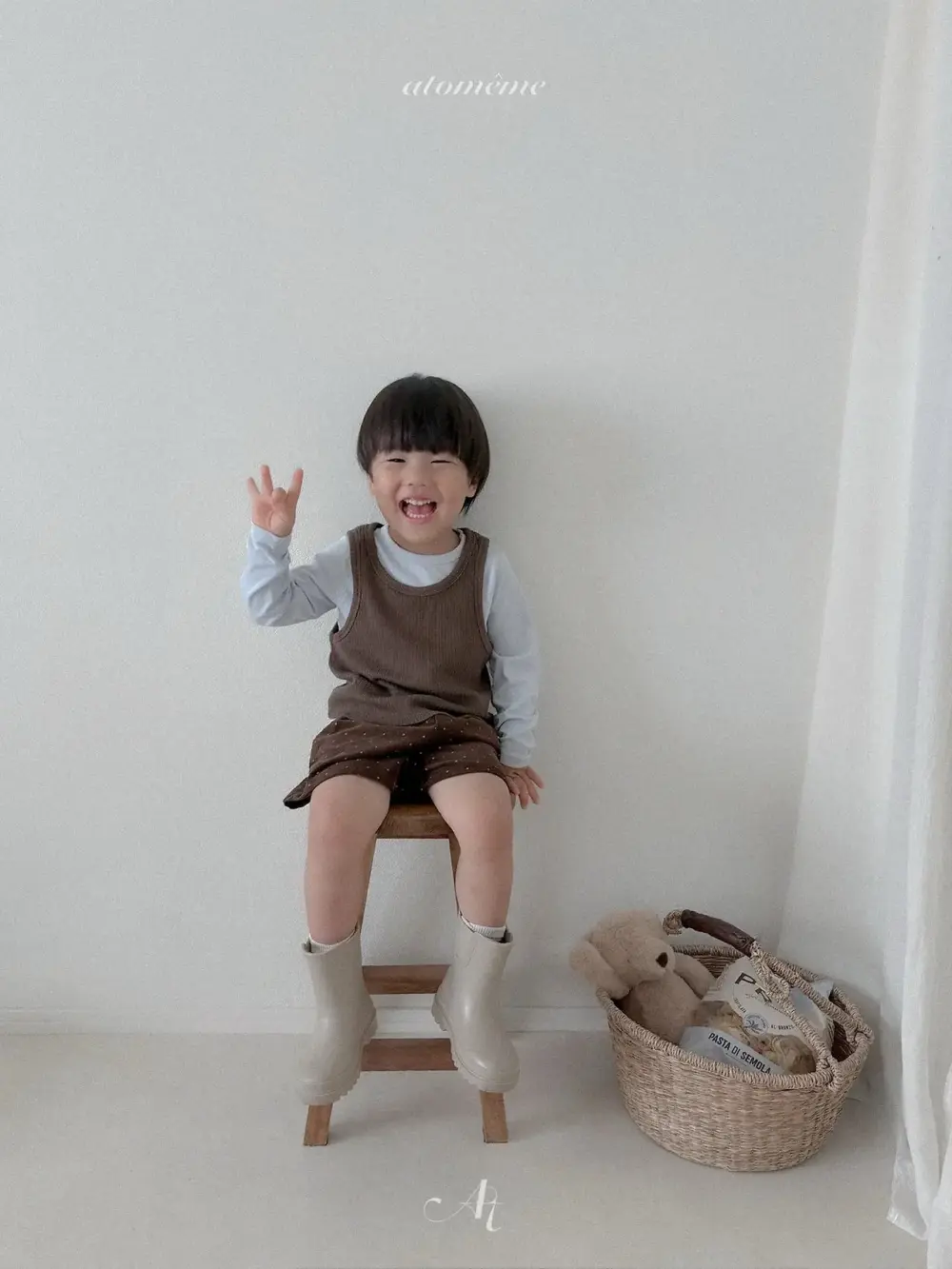 3 <b>Atomeme 套裝</b>Autumn 마레레이어드세트 70-110cm