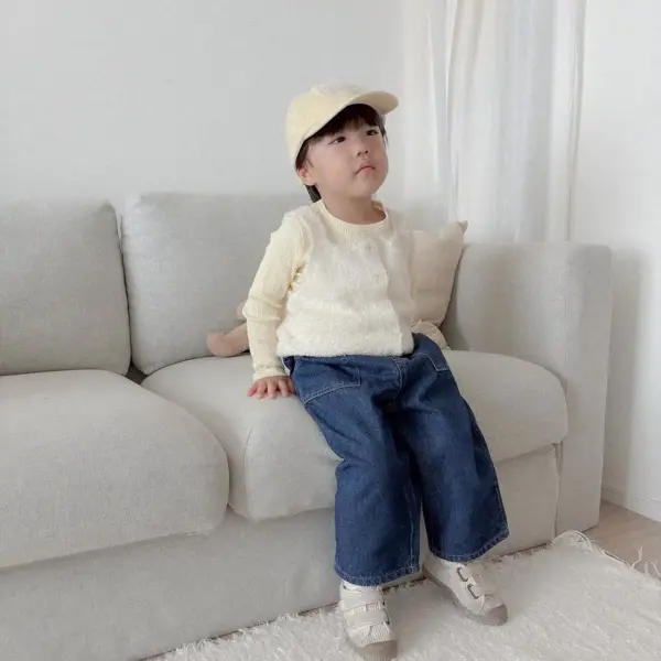 3 <b>Atomeme 褲子</b>Autumn 허니비 퍼티그데님 70-110cm