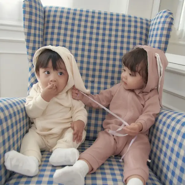 3 <b>BABY THE LALA套裝</b>Autumn 토끼슈트 60-86cm