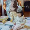 3 <b>OOTTBEBE親子裝</b>Autumn 데이후드맨투맨 65-115cm