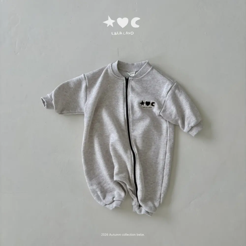 <b>｜BABY｜ LaLa land連身衣</b>Autumn 베베 쭈리 집업 슈트 60-82cm
