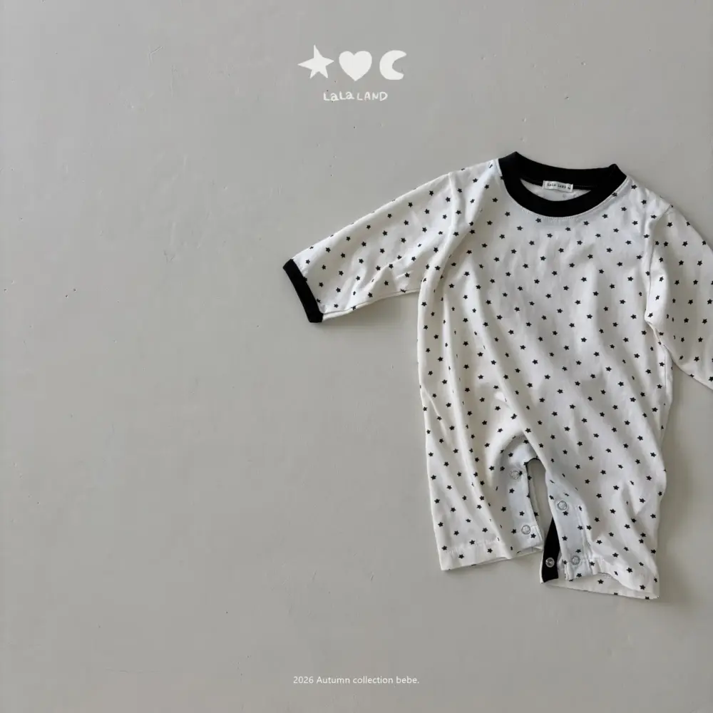 3 <b>|BABY| LaLa land連身衣</b>Autumn 베베 믹스스타 슈트 60-82cm