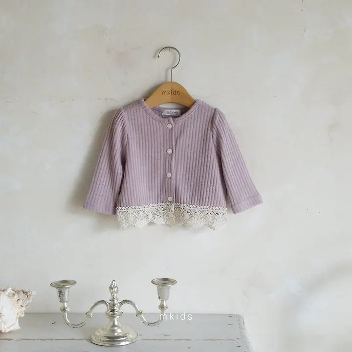 <b>｜Kids｜ Mkids罩衫</b>Autumn 로라가디건 65-115cm