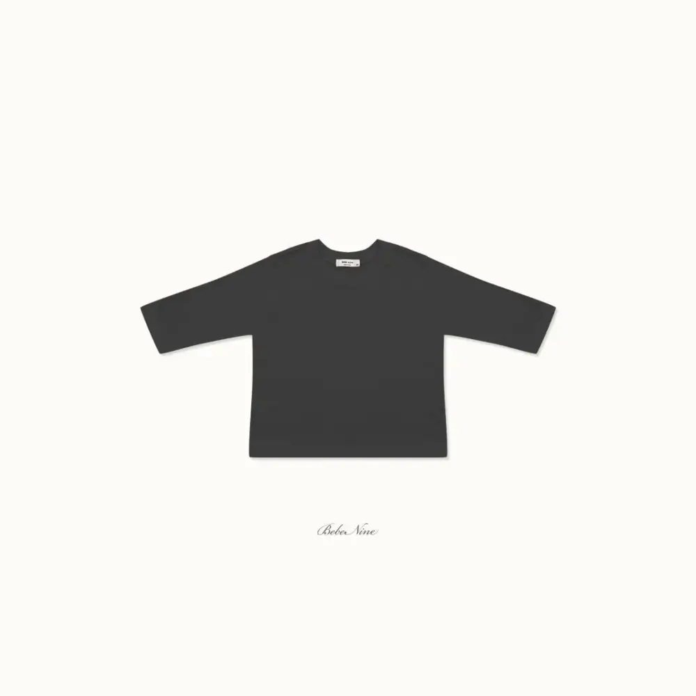 4 <b>Bebe nine上衣</b>Autumn 밀크 코튼티 65-120cm