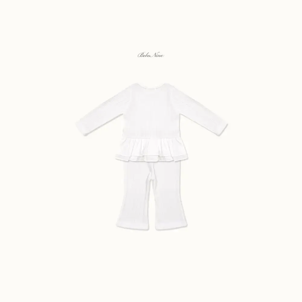 4 <b>Bebe nine套裝</b>Autumn 벨 플라워 세트 65-120cm