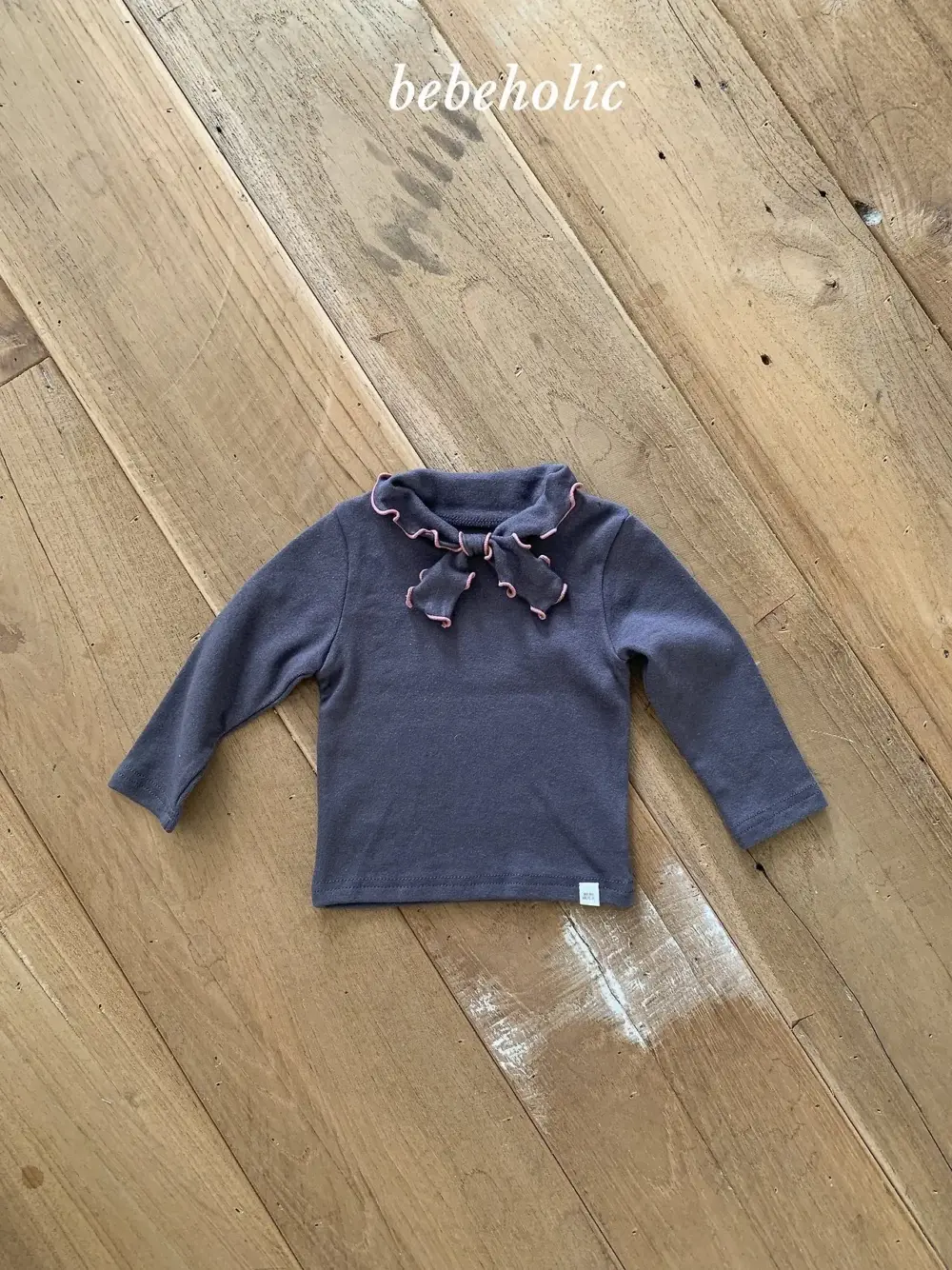 <b>｜BABY｜ Bebeholic上衣</b>Autumn 타이티 3-24M