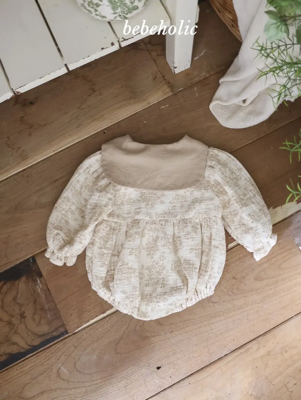 <b>｜BABY｜ Bebeholic包屁衣</b>Autumn 브리케이프슈트 3-24M