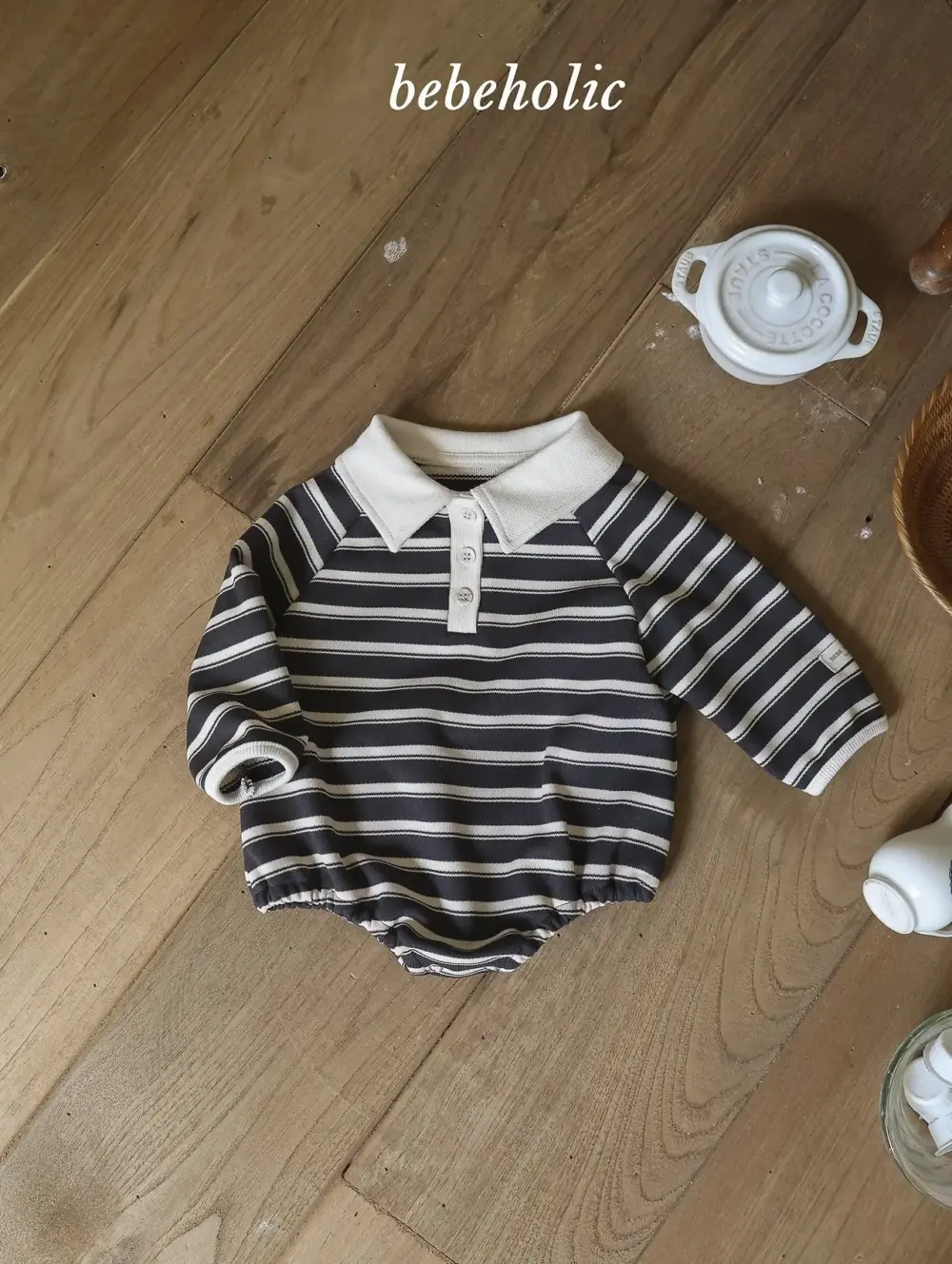 <b>｜BABY｜ Bebeholic包屁衣</b>Autumn 단가라슈트 3-24M