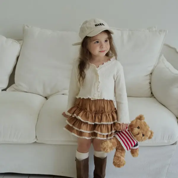 4 <b>momoann裙子</b>Autumn 스웨이드캉캉 80-140cm