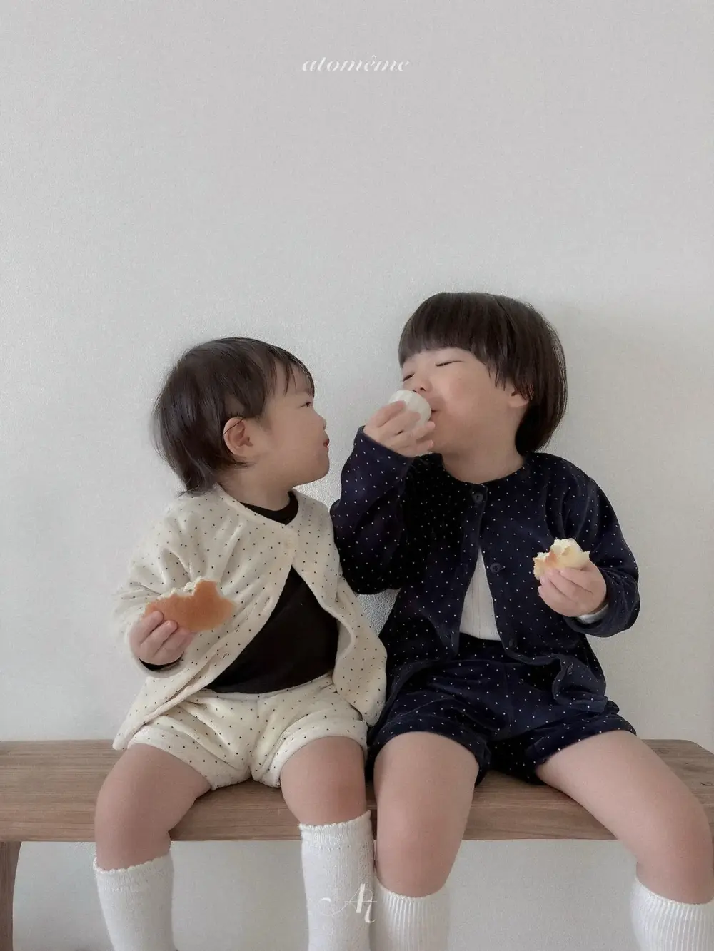 4 <b>Atomeme罩衫</b>Autumn 레브가디건 70-110cm