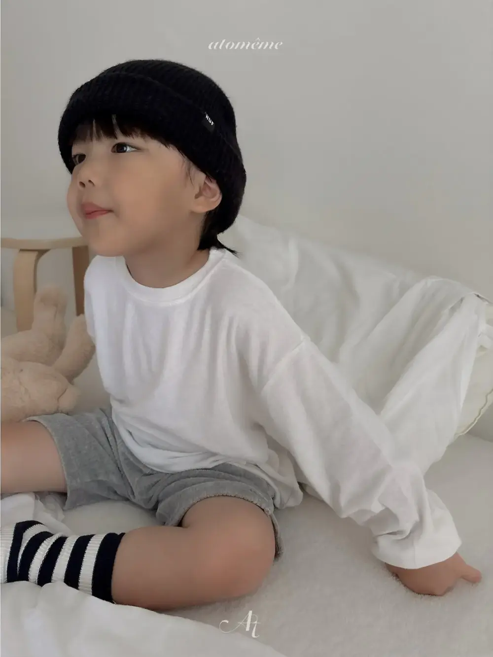 4 <b>Atomeme上衣</b>Autumn 오브 맨투맨 70-110cm
