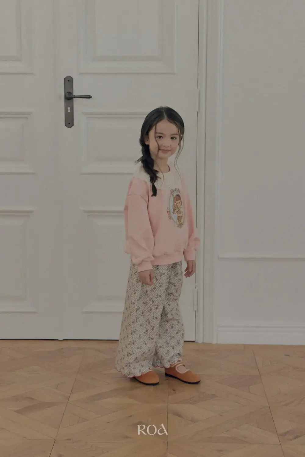 4 <b>Roa褲子</b>Autumn 스칼럽팬츠 80-120cm