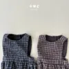 <b>｜BABY｜ LaLa land包屁衣</b>Autumn 베베 체크 룸퍼 60-82cm