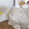 <b>｜BABY｜ Mkids包屁衣</b>Autumn 아몬드슈트 55-80cm