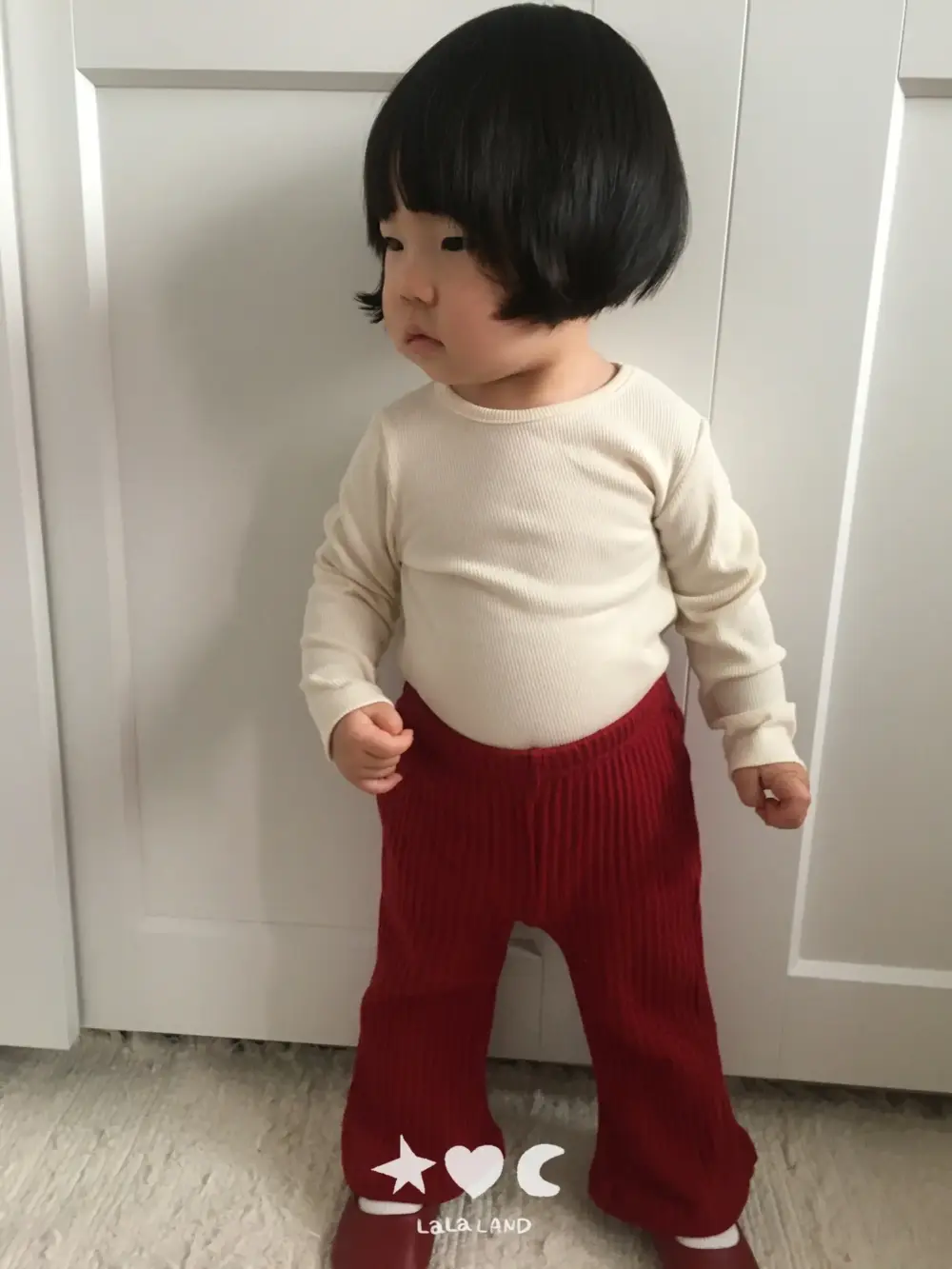 4 <b>|BABY| LaLa land褲子</b>Autumn 베베 튤립바지 60-82cm