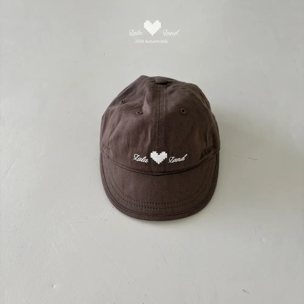 4 <b>|Kids| Lala land帽子</b>Autumn 하트 볼캡 FREE