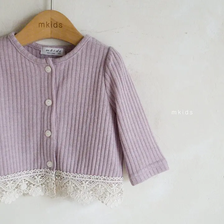 <b>｜Kids｜ Mkids罩衫</b>Autumn 로라가디건 65-115cm