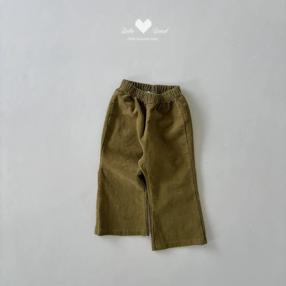 5 <b>|Kids| Lala land褲子</b>Autumn 비비 부츠컷 75-120cm