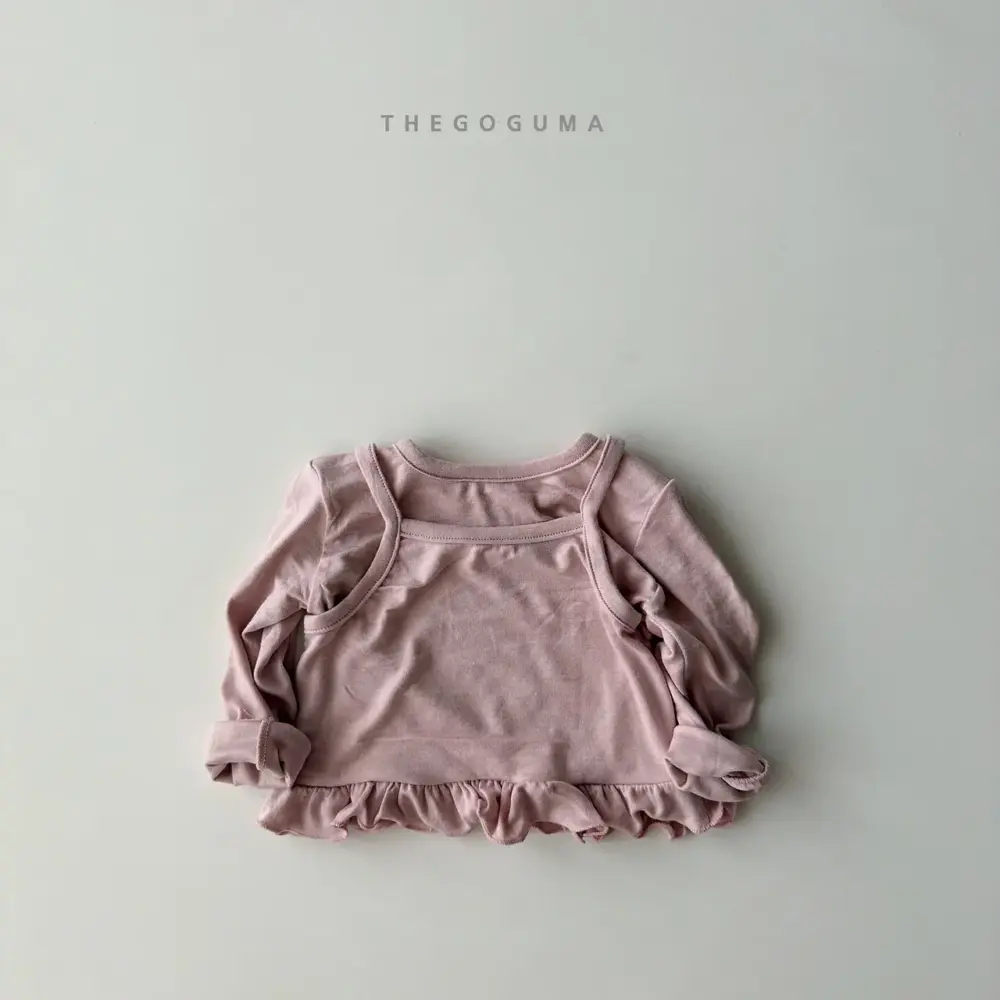 5 <b>THEGOGUMA上衣</b>Autumn 프릴 뷔스티에 85-142cm