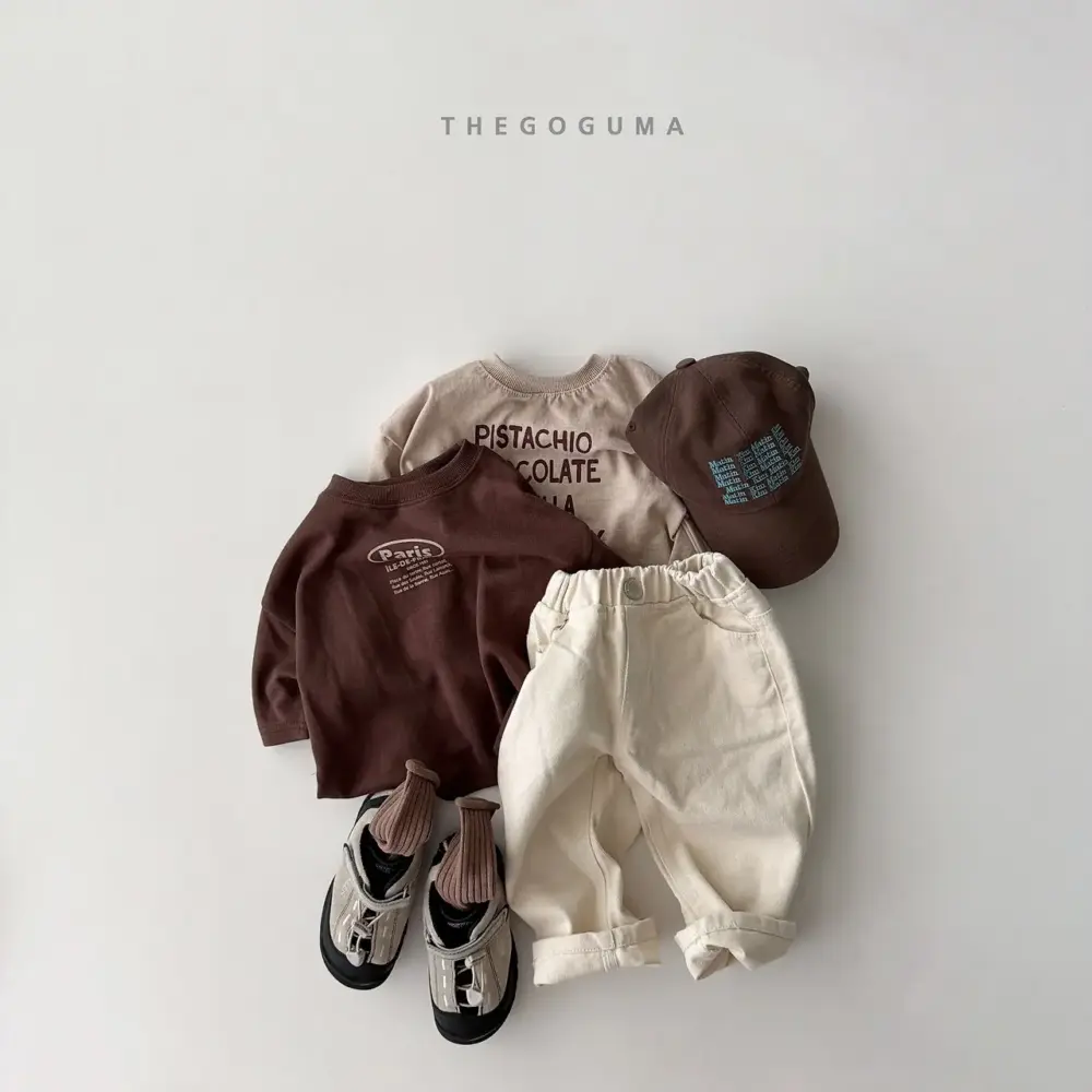 5 <b>THEGOGUMA 褲子</b>Autumn 틱톡 일자청PT 85-142cm