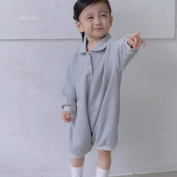 5 <b>|BABY |Bebe nine 包屁衣</b>Autumn 모나카 카라 슈트 65-100cm