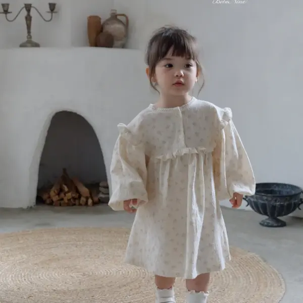 5 <b>Bebe nine洋裝</b>Autumn 로티 원피스 65-120cm