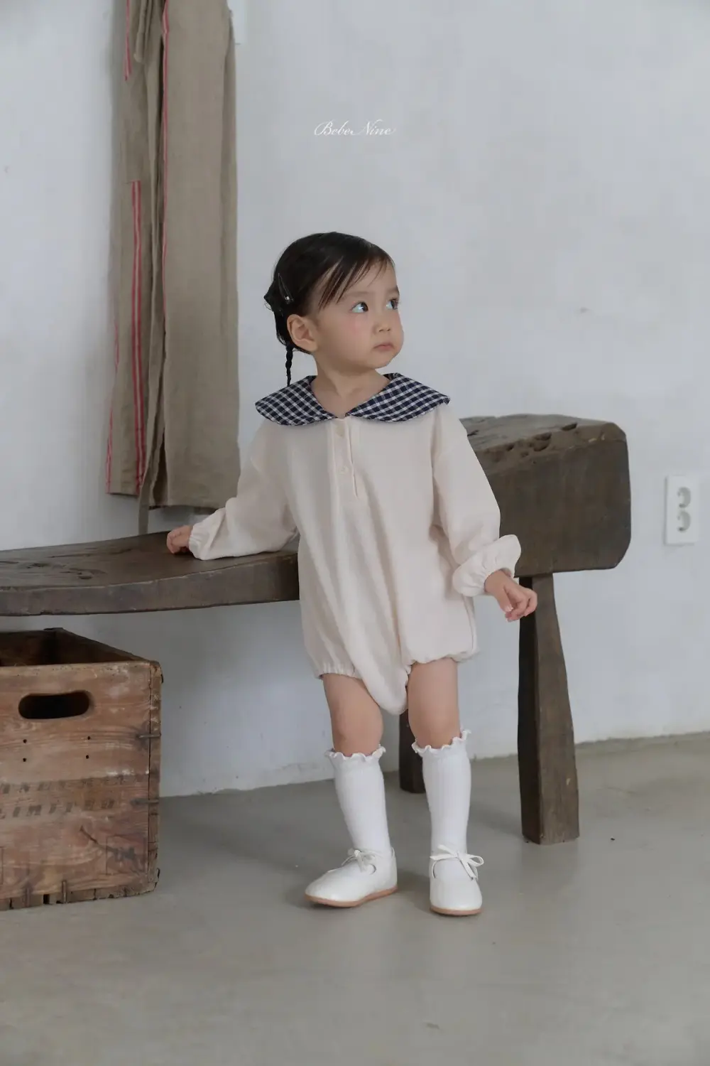 5 <b>|BABY |Bebe nine 包屁衣</b>Autumn 엘로디 슈트 65-100cm