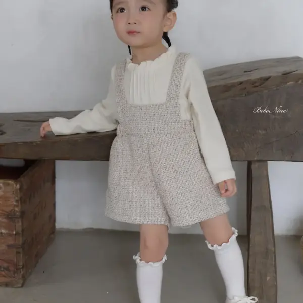 <b>Bebe nine吊帶褲</b>Autumn 로코코 멜빵 팬츠 65-120cm