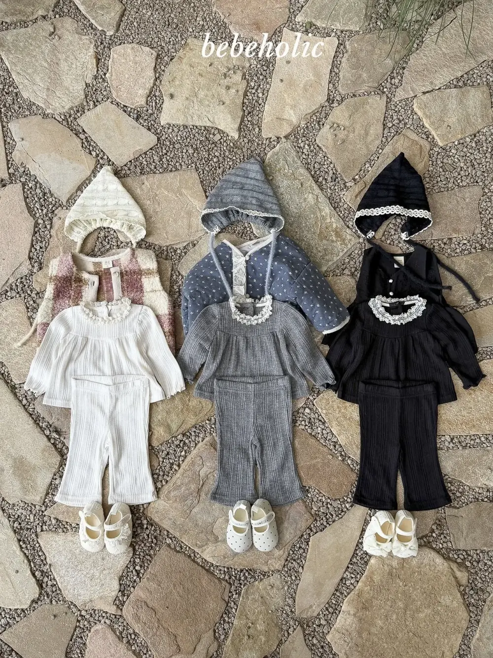 <b>｜BABY｜ Bebeholic套裝</b>Autumn 모닝셔링세트 3-24M