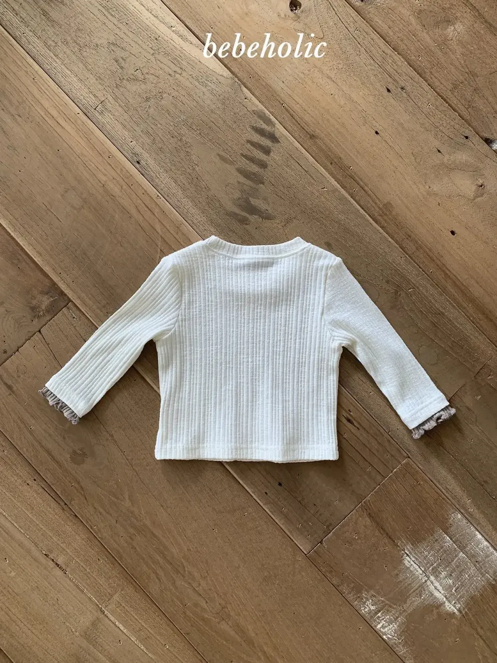 5 <b>|BABY| Bebeholic上衣</b>Autumn 레이어티 3-24M