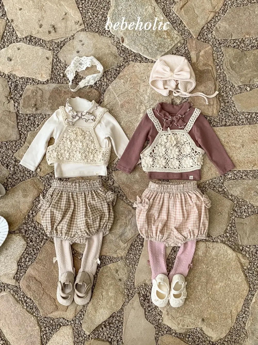 <b>｜BABY｜ Bebeholic包屁衣</b>Autumn 리본블루머 3-24M