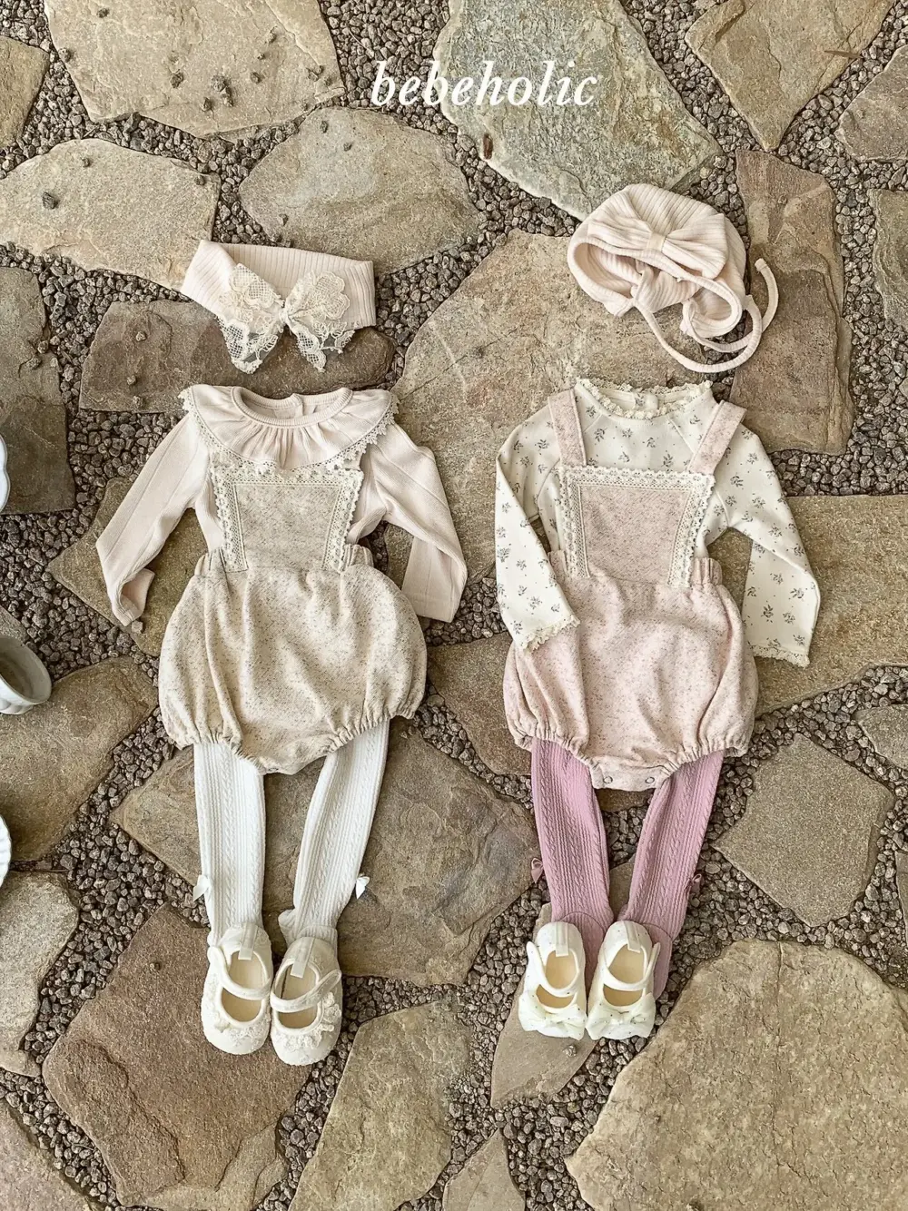 <b>｜BABY｜ Bebeholic包屁衣</b>Autumn 노코멜빵슈트 3-24M
