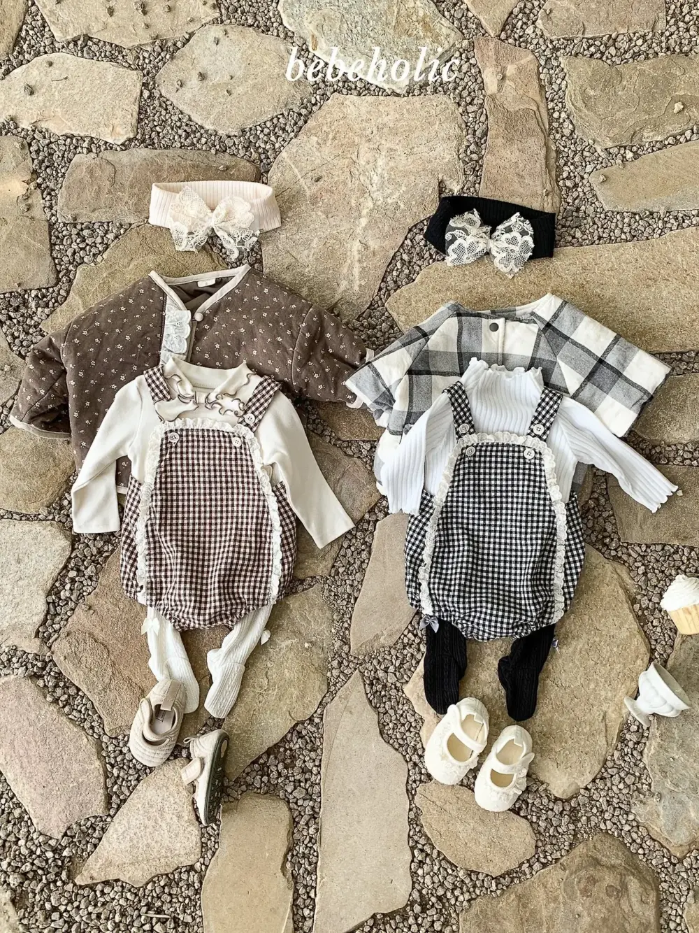 <b>｜BABY｜ Bebeholic包屁衣</b>Autumn 쁘띠멜빵슈트 3-24M