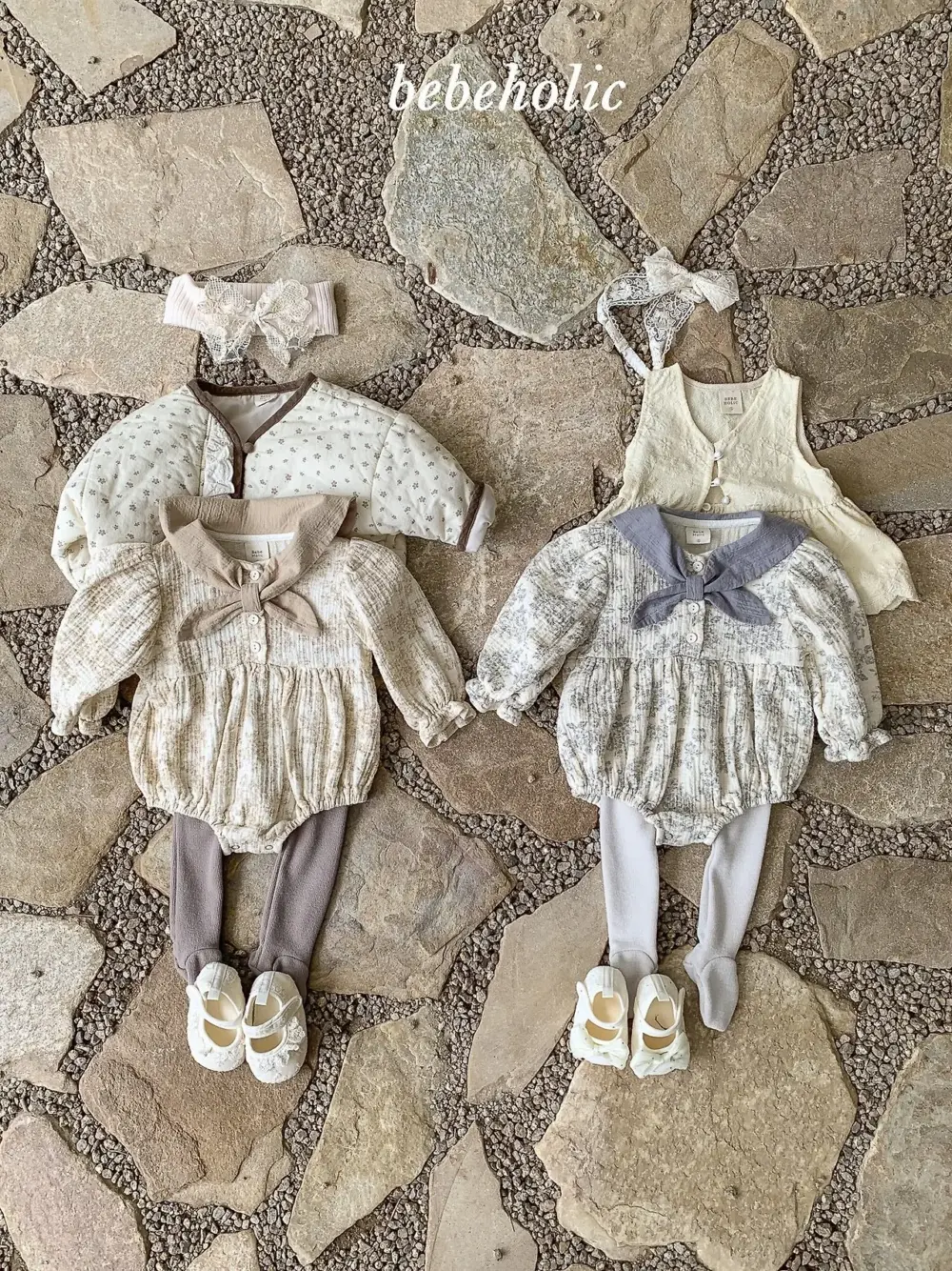 <b>｜BABY｜ Bebeholic包屁衣</b>Autumn 브리케이프슈트 3-24M