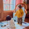 5-2로고 <b>OOTTBEBE親子裝</b>Autumn 데이후드맨투맨 65-115cm