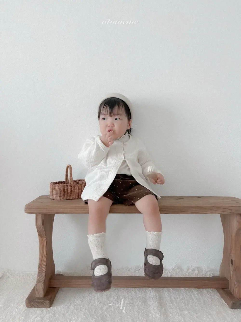 5 <b>Atomeme 罩衫</b>Autumn 마들렌가디건 70-110cm