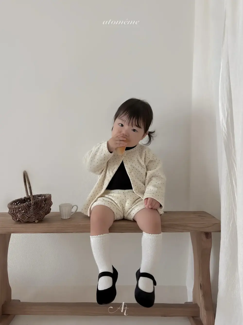 5 <b>Atomeme褲子</b>Autumn 레브팬츠 70-110cm