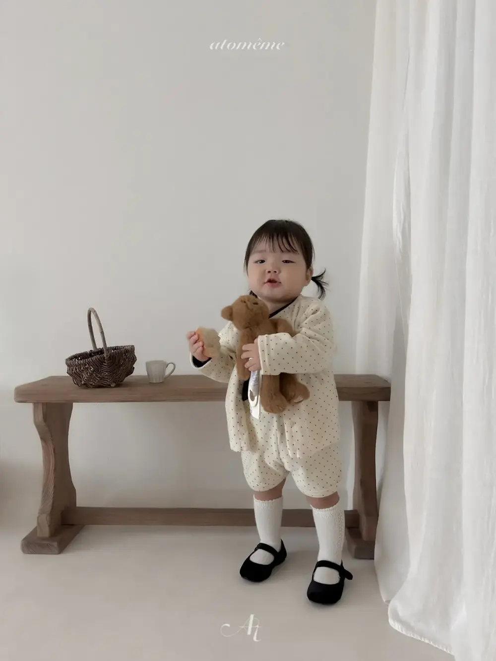5 <b>Atomeme罩衫</b>Autumn 레브가디건 70-110cm