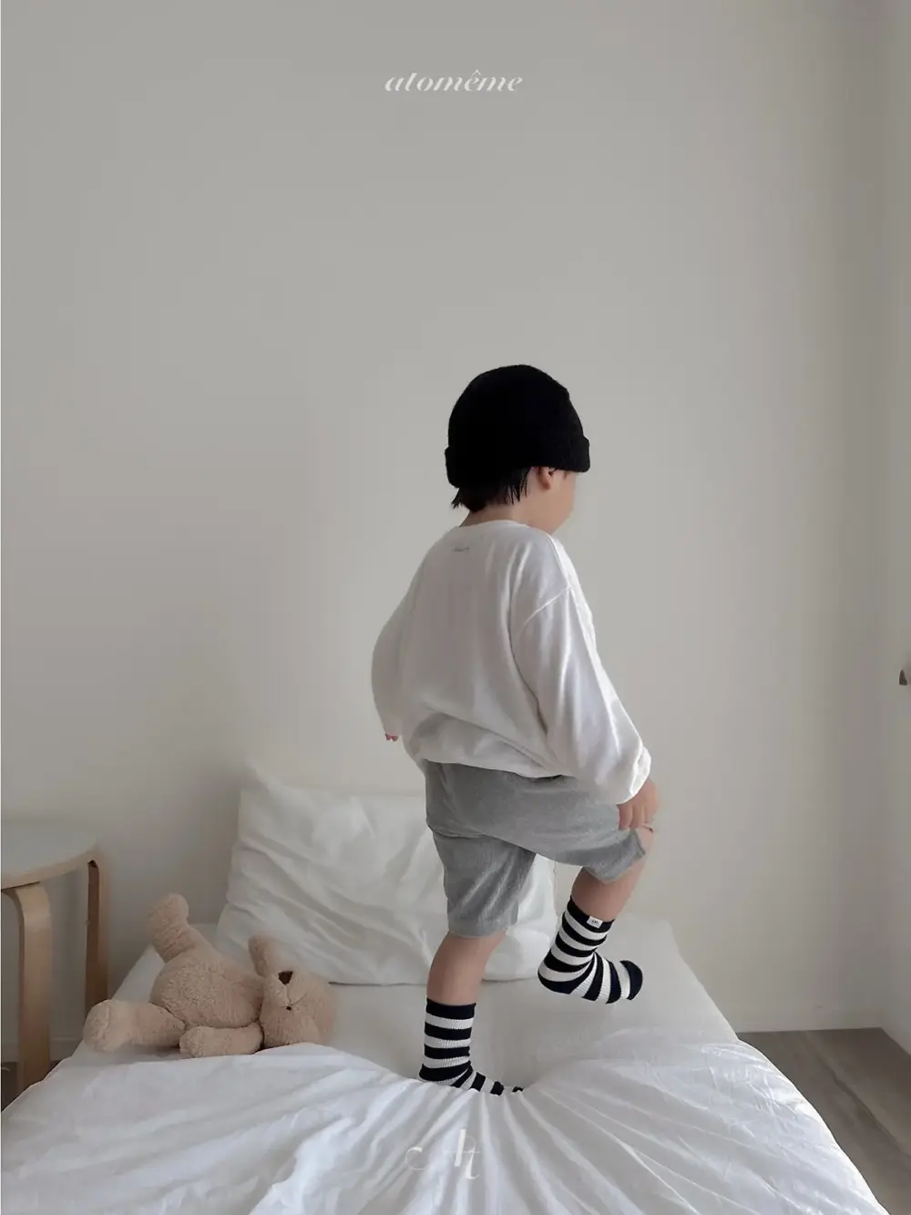 5 <b>Atomeme上衣</b>Autumn 오브 맨투맨 70-110cm