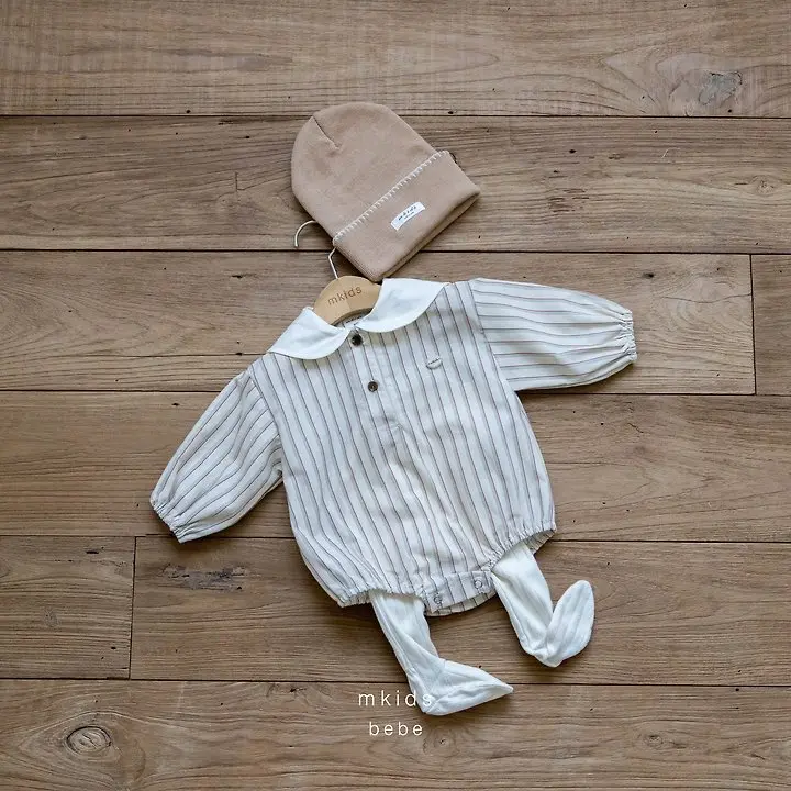 <b>｜BABY｜ Mkids包屁衣</b>Autumn 아몬드슈트 55-80cm