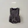 <b>｜BABY｜ LaLa land包屁衣</b>Autumn 베베 체크 룸퍼 60-82cm